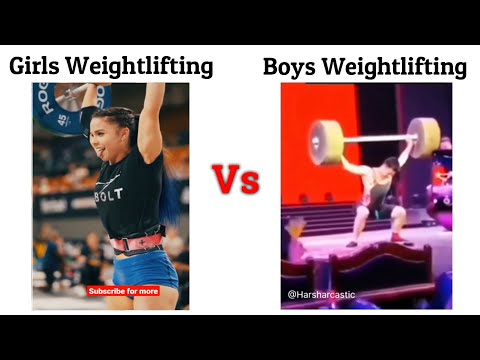 Girls Weightlifting Vs Boys Weightlifting !! Memes #viralmemes #meme