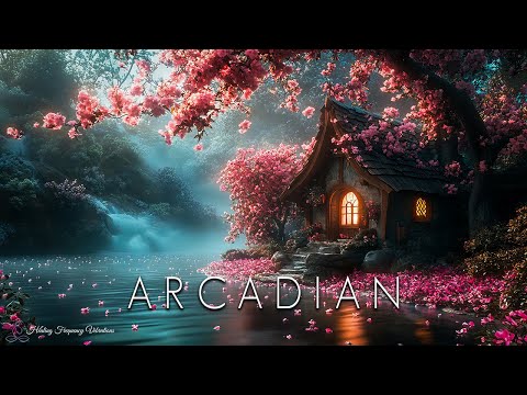 Arcadian - Healing Forest Ambience | 528Hz + 417Hz | Clear Negative Energy & Attract Positive Vib...