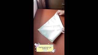 Crown Table Napkin Folding