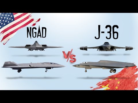 America's NGAD vs China's J-36 |Battle of 6th generation jets