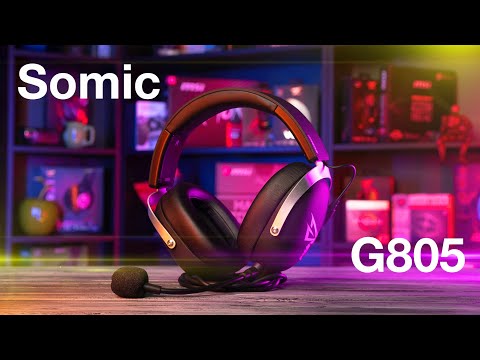 Распаковка наушников Somic G805 / Unboxing Somic G805