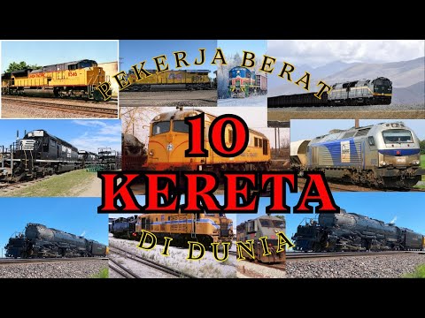 KEREN PARAH.....ternyata ini 10 kereta pekerja terberat didunia