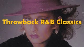 Throwback R&B 80s Classics - Old School 80s R&B MIX