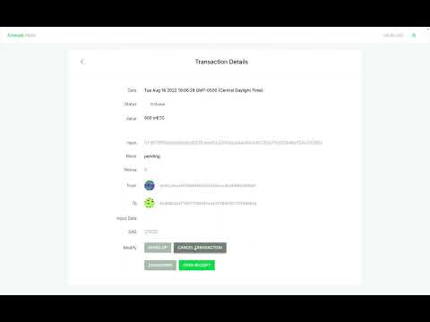 Emerald Shorts: How to Cancel a Transaction that has Been Sent to Ethereum or Ethereum Classic