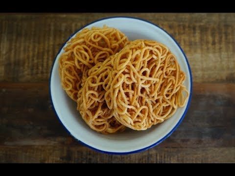 How To Make Yee Mee (Crispy Fried Noodles)