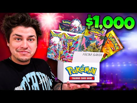 He Sent Me A $1,000 Pokemon Cards Mystery Box! (Last Opening of 2024)