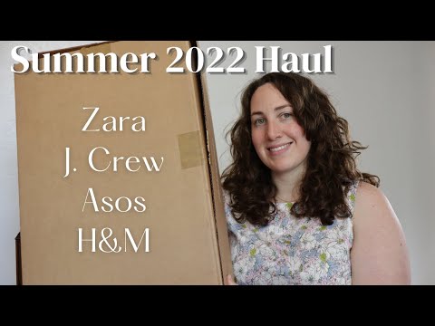 Summer Clothing Haul 2022 | ZARA, H&M, ASOS, J.CREW & ARITZIA