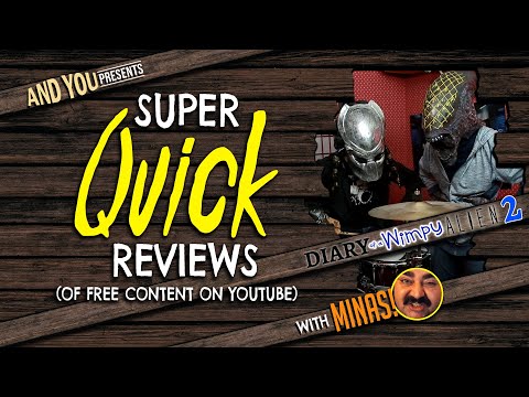 Super Quick Reviews | Episode 2: Diary of a Wimpy Alien | Free Movies on YouTube Reviews