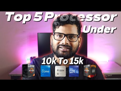 Top 5 Processor Under 10000 To 15000 For Gaming Streaming Editing | No Graphics card required