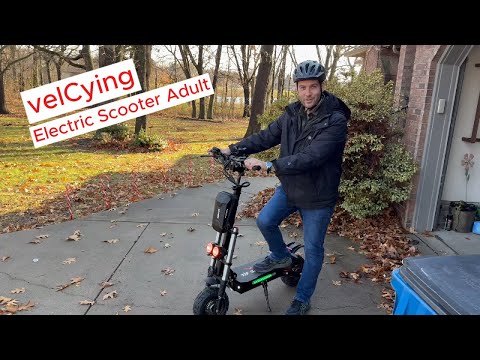 velCying Electric Adult Scoter, fast and fun! #scooter #evscooter #electricscooter