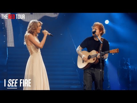 Taylor Swift & Ed Sheeran - I See Fire (Live on the Red Tour)