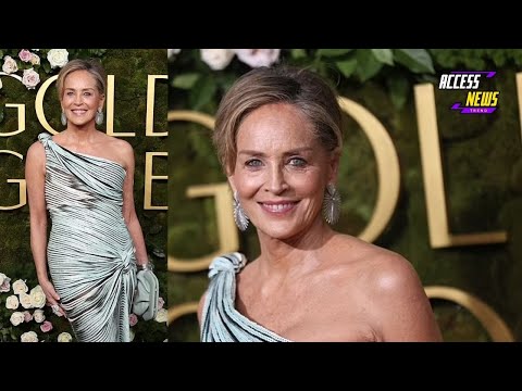 ✨ Sharon Stone Stuns at 66 + 2025 Golden Globes Highlights 🌟🎥