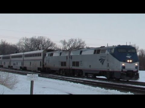 12 hr Late Amtrak California Zephyr #6 - Ashland, Nebraska 3/1/2019