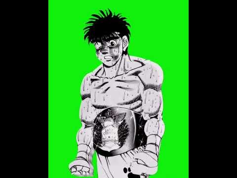 Hajimenoippo Manga Animation Green Screen Pt.2 ( check desc or pinned comment  )