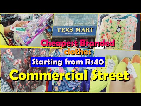 Texs Mart/starting from @40 Branded Cloths,Shoes,Bags in huge discount| Commercial street Bangalore