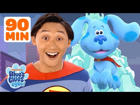 90 Minutes of Blue & Josh Being SUPER HEROES! 🦸 | Blue's Clues & You!