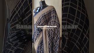 Pure Banarasi Khaddi Georgette Saree Handloom Made 7524931212 #shorts #youtubeshorts