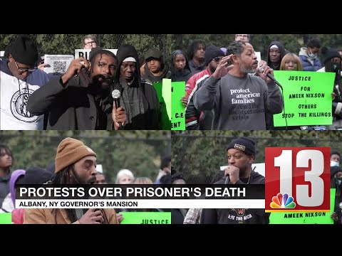 Inmate's death sparks protests statewide