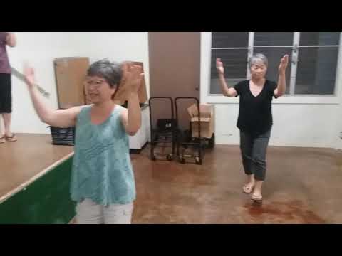 Bon Dance in Hawaii "Hana ippai ondo" ハワイで盆ダンス「花いっぱい音頭」