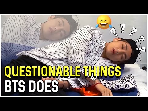 Questionable Things BTS Does For No Reason