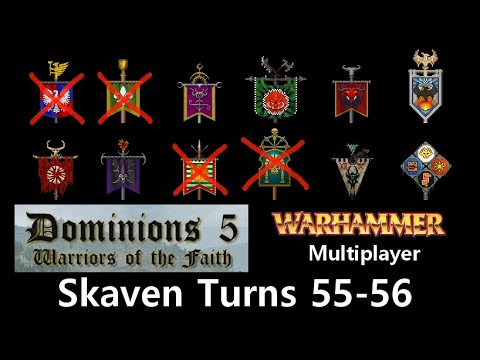 Warhammer Dominions 5 multiplayer - Skaven turns 55-56: Assassination Roulette