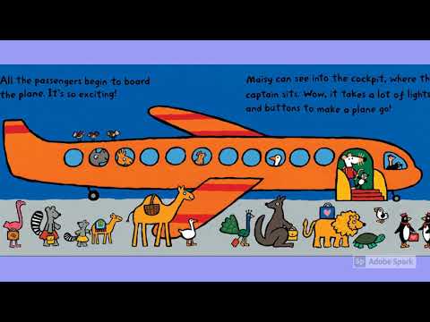 Maisy Goes on a Plane - Read aloud book