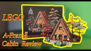 LEGO A-Frame Cabin FULL REVIEW!