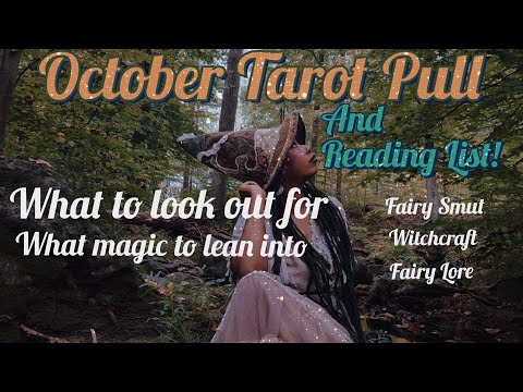 October Tarot Pull and Reading List!