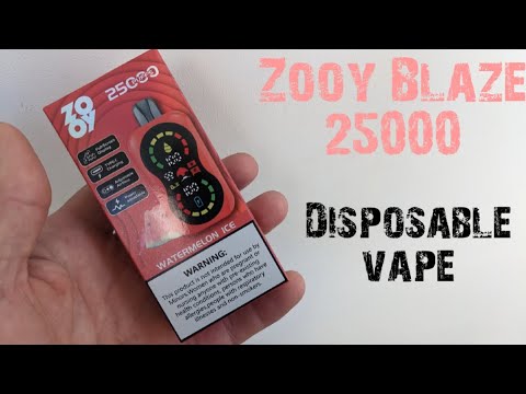 Zooy | Blaze 25000 disposable vape