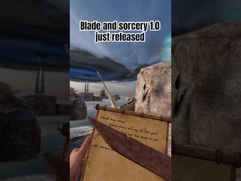 Blade and sorcery 1.0 just released for nomad #vr #funny #bladeandsorceryvr