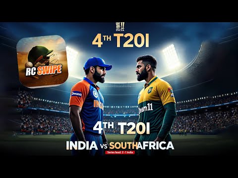 4th T20 - Ind vs Sa - India vs South Africa Tour Mode Real Cricket Swipe Live Stream | BGT Ready