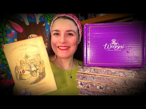 Wee Box Unboxing, Beautiful Book & UK Book Haul 🎄 Scottish Castle Christmas