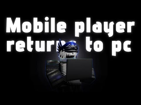 Mobile Player Plays On PC For The FIRST Time In FOREVER... (Roblox Bedwars)