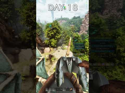 100 Days (Ark Shorts) - Day18  #arksurvivalascended #100days #100ark