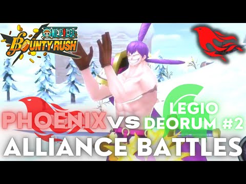 Phoenix🔥 v. Legio Deorum #2 | Alliance Battles | One Piece Bounty Rush