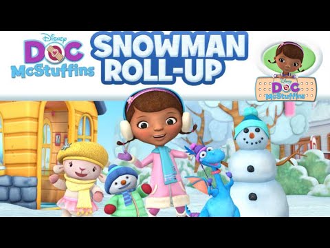 Doc McStuffins: Snowman Roll-Up - A Snowy Adventure Winter Game From Disney Junior!