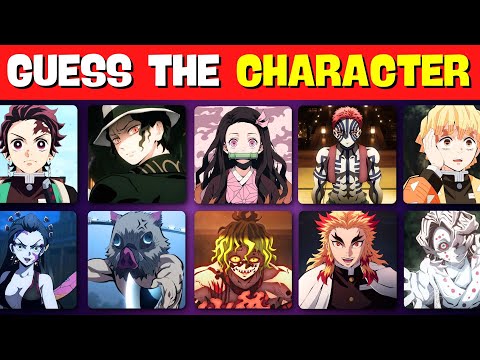 Guess The Demon Slayer Character 👿⚔️🥷 | Random Quizzes