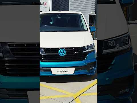 Check out this Gorgeous Atomic Teal Van Wrap! 😍#volkswagen #wrap