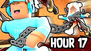 I Got Chained To My Girlfriend For 24 Hours In Roblox...