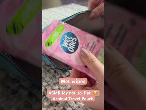 ASMR Aspinal of London Travel Pouch - What Fits #wimb #travelpouch #asmr