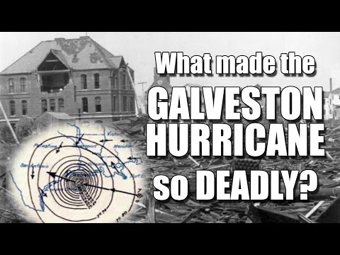 Deadliest Hurricane in the US: Galveston 1900