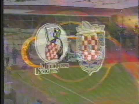 Melbourne Knights v Sydney United, Round 5 1994/95 NSL