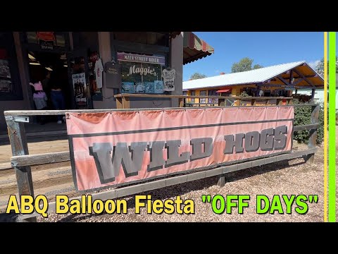 ABQ Balloon Fiesta Off Days | Stay WAY longer than you think you'll need! | Sandia Peak Tram | EP251