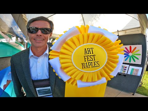 Major award - Art Fest Naples Invitational Art Show at Fleischmann Park