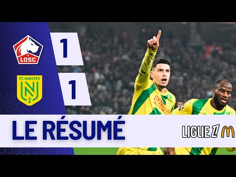 Lille - Nantes | 1-1 | Highlights | Ligue 1 2024-25 | Lille Nantes