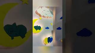 Lightup your little one's room by making this with waste cardboard🤩/#coolcraftidea #diycrafts #short