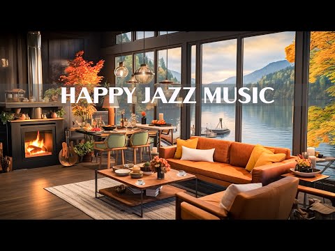 Relaxing Jazz Music At Morning Cozy Coffee Shop & Smooth Bossa Nova Jazz for Good Mood,Study,Work