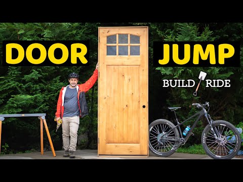 Building a bike jump out of my front door