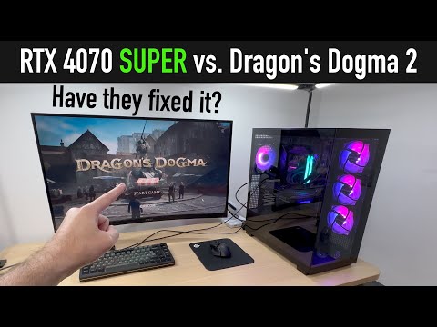 RTX 4070 SUPER vs Dragon's Dogma 2 [4K, 1440p, 1080p benchmark & performance analysis]