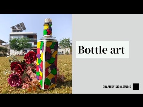 Bottle Art : "Bottled Imagination: Unveiling Creative Artistry with Bottles"